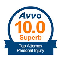 Avvo 10.0 Superb Top Attorney Personal Injury